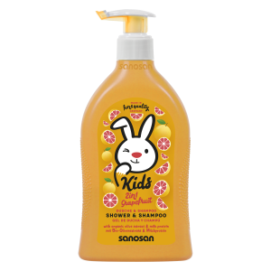 Sanosan Gel za tuširanje i šampon s mirisom grejpa 400 ml